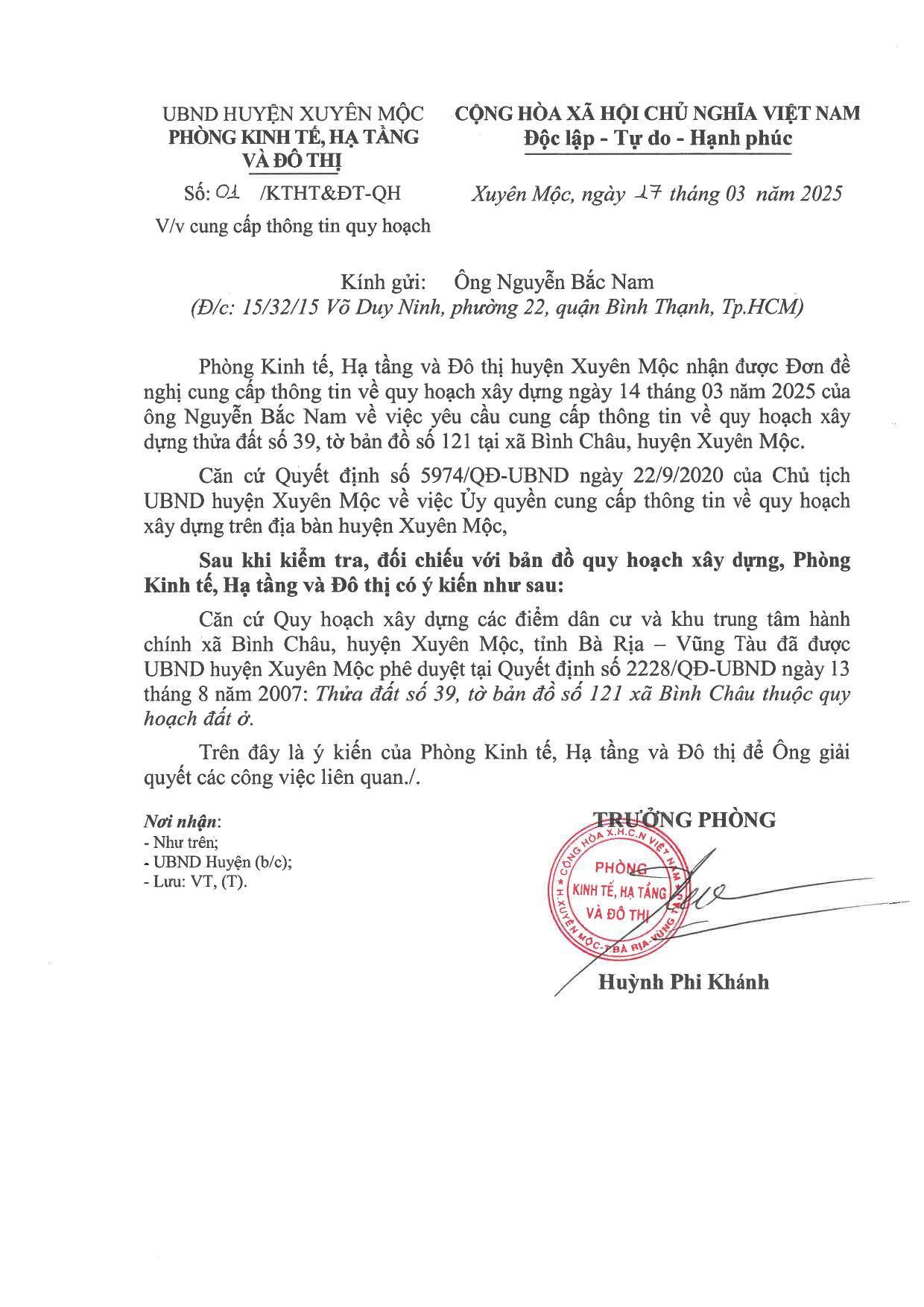 BÁN ĐẤT HUYỆN XUYÊN MỘC, BÀ RỊA - VŨNG TÀU