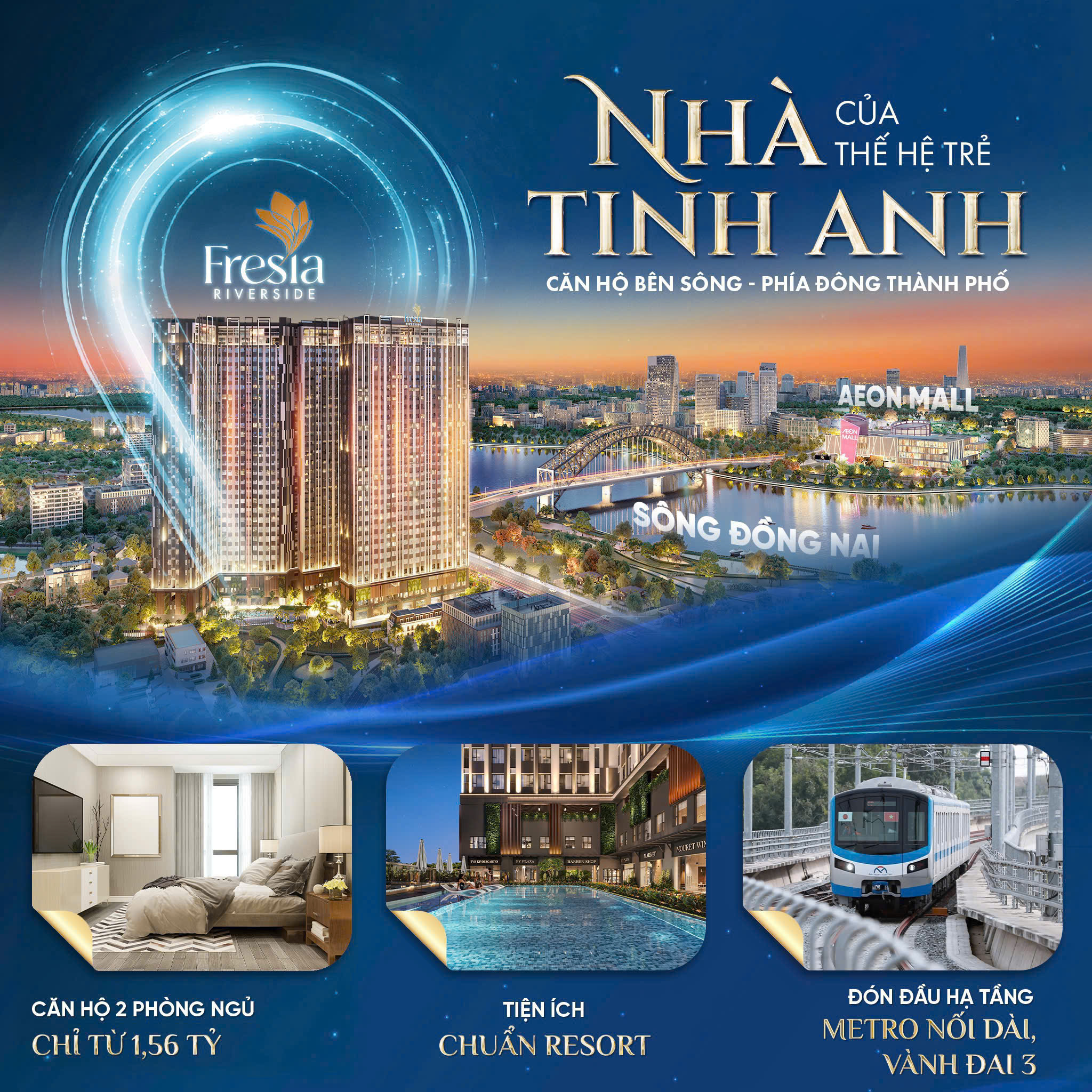 🌟 SỞ HỮU CĂN HỘ VIEW SÔNG - BIẾN ƯỚC MƠ THÀNH HIỆN THỰC CHỈ VỚI 156 TRIỆU 🌟