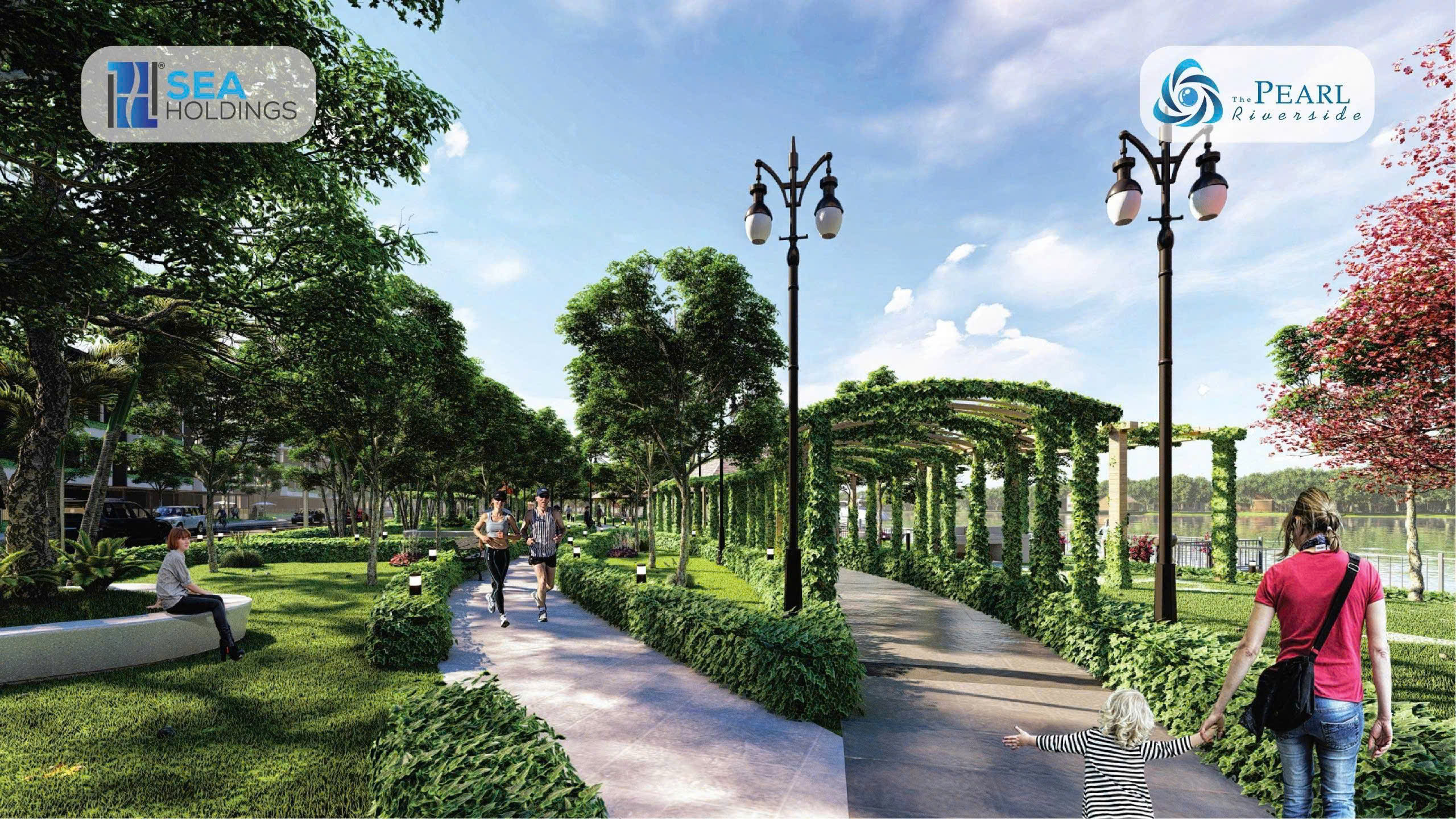 The Pearl Riverside tọa lạc ngay trung tâm Bến Lức – Long An, liền kề TP.HCM, sở hữu nhiều lợi thế vượt trội