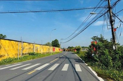 Khu dân cư đường nhựa 498 cách Phạm Văn Cội 200m