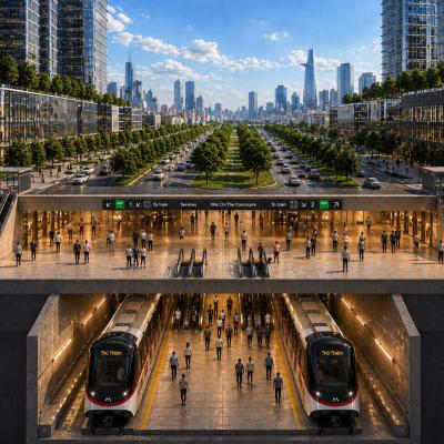 Khởi công Metro Bến Thành - Thủ Thiêm, mở trục kết nối TP. Hồ Chí Minh với sân bay Long Thành