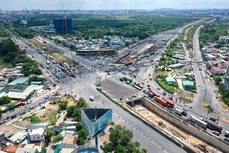 Hạ tầng “tỷ đô” dần về đích, bất động sản khu Đông TP.HCM trước “cơn sóng” mới