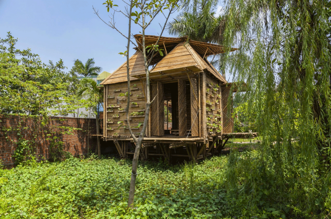 Kiến trúc nhà module chống lũ lắp ghép 25 ngày dưới 53 triệu đồng