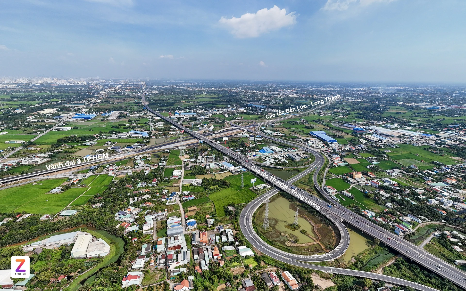 Siêu nút giao nối 3 cao tốc 115.000 tỷ đồng qua TP.HCM sắp thông xe