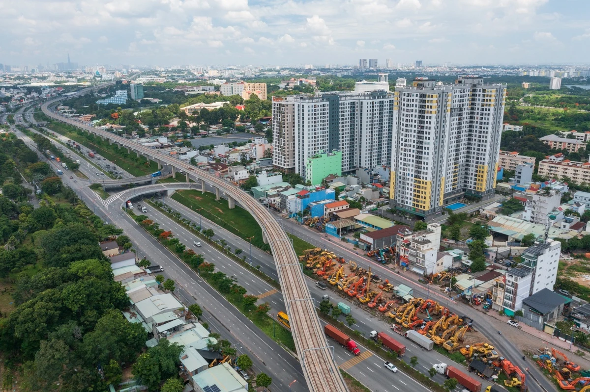 Căn hộ sát ga metro số 1 TP.HCM tăng giá vượt trội so với thị trường