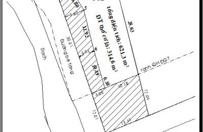 Bán đất 2 Mặt tiền Tỉnh lộ 8, Bình Mỹ, Củ Chi gần ngân hàng Saccombank